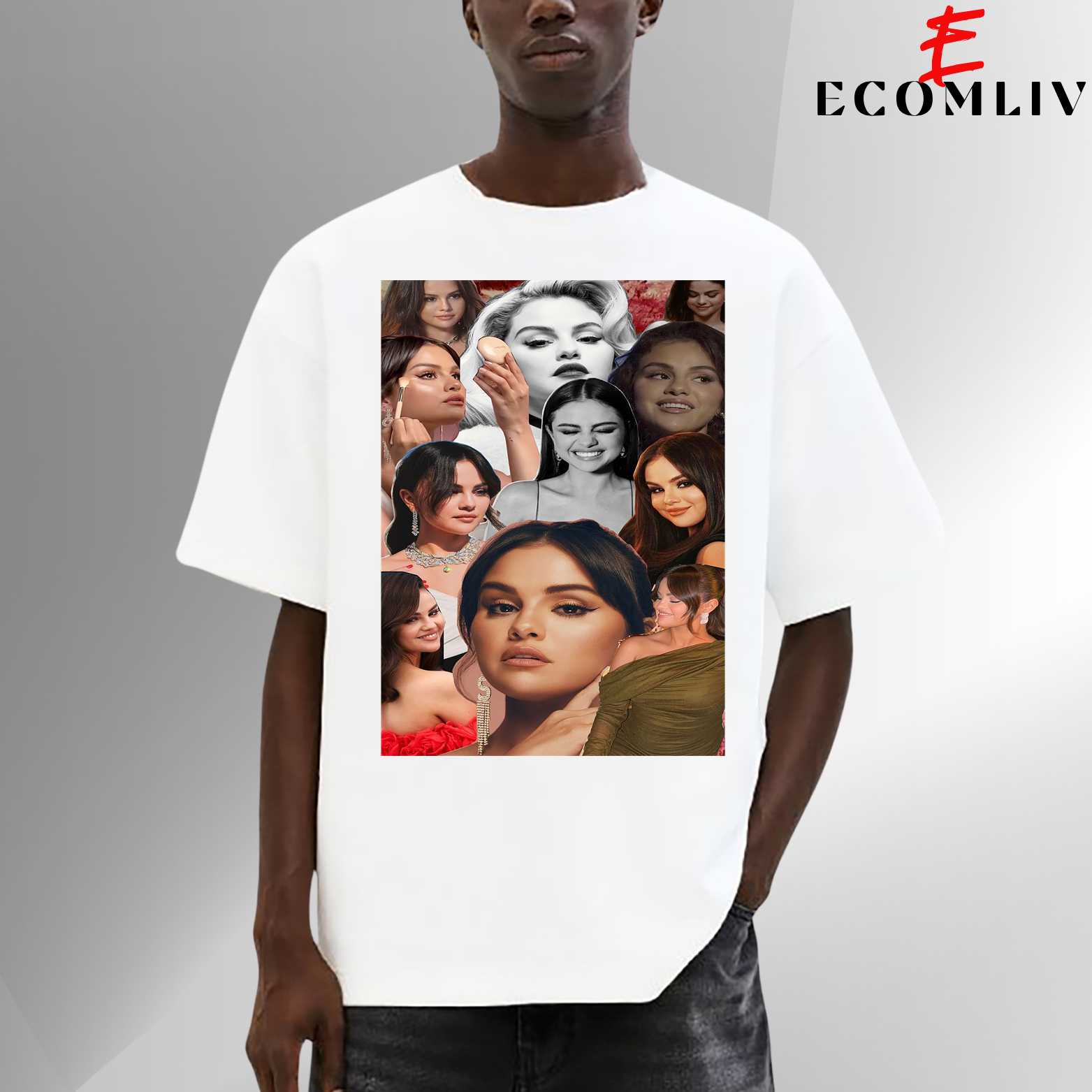 Selena Gomez Face Tee, Unisex T-Shirt